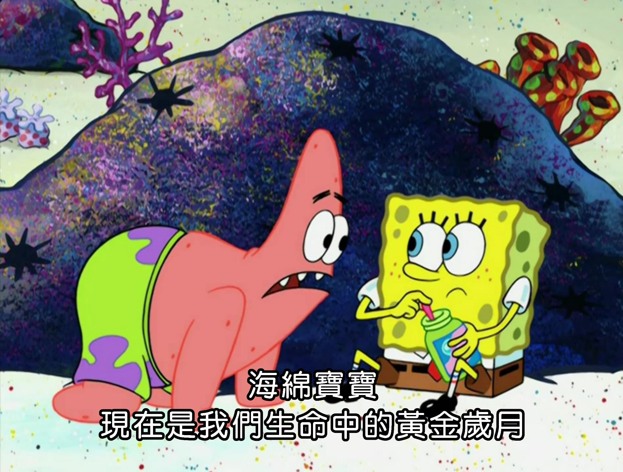 海綿寶寶 現在是我們生命中的黃金歲月