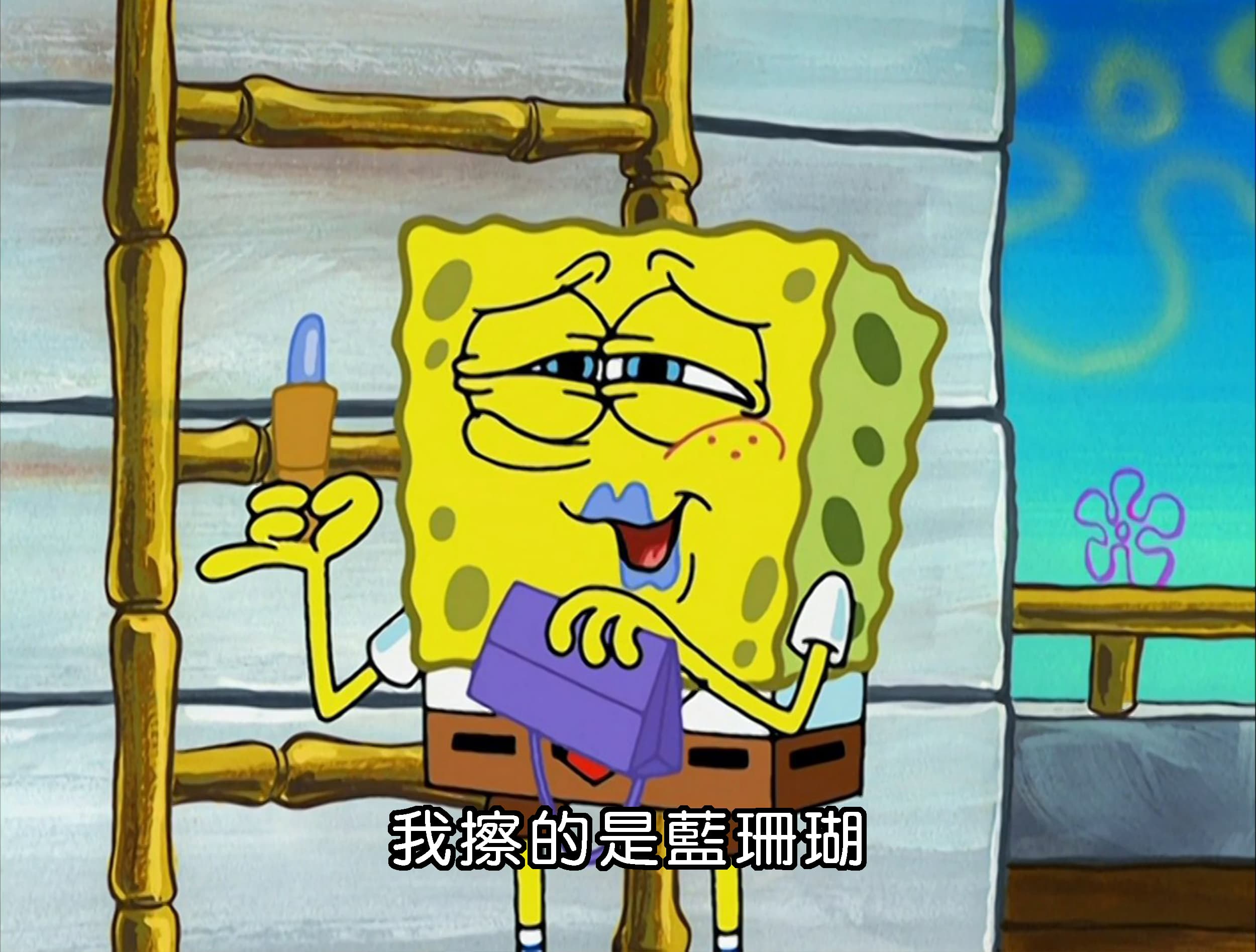 我擦的是藍珊瑚