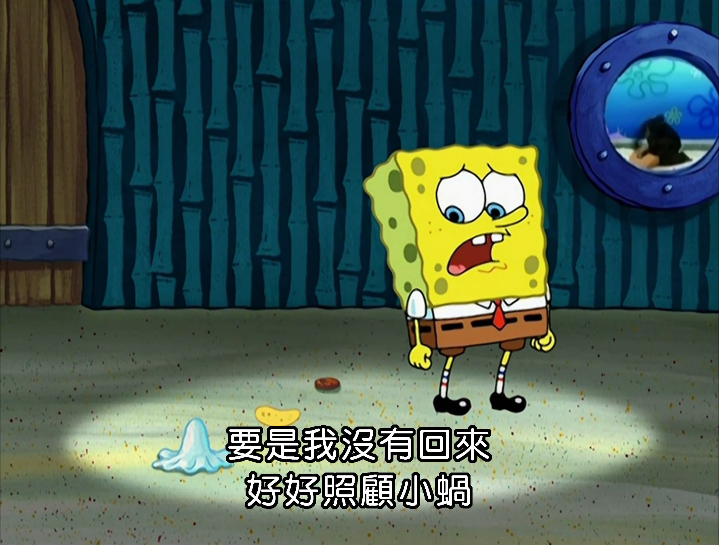 要是我沒有回來 好好照顧小蝸