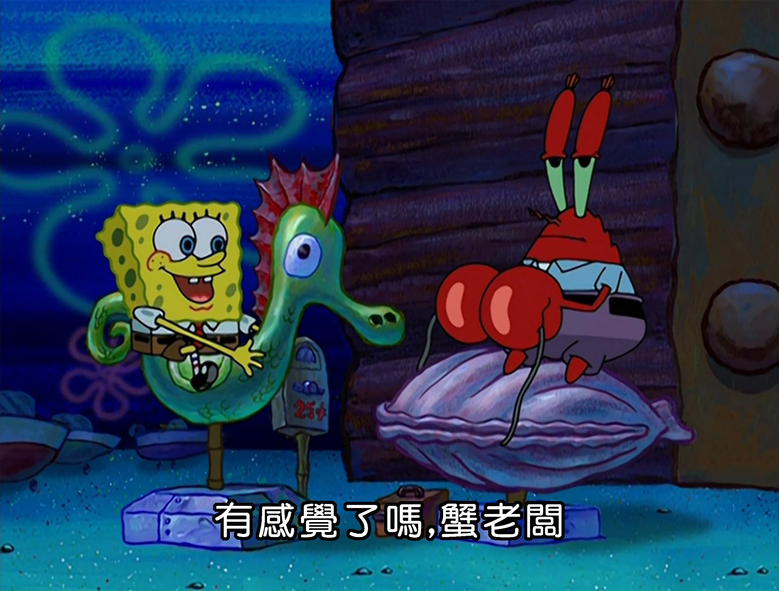 有感覺了嗎 蟹老闆