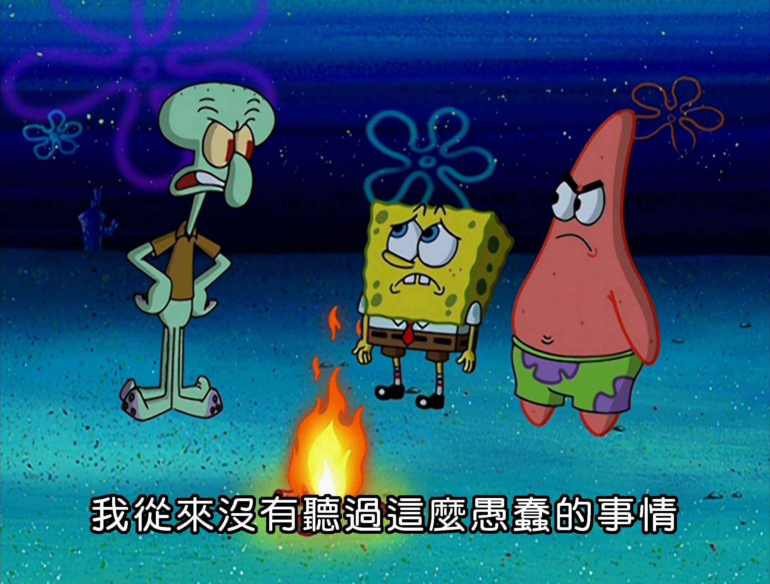 我從來沒有聽過這麼愚蠢的事情