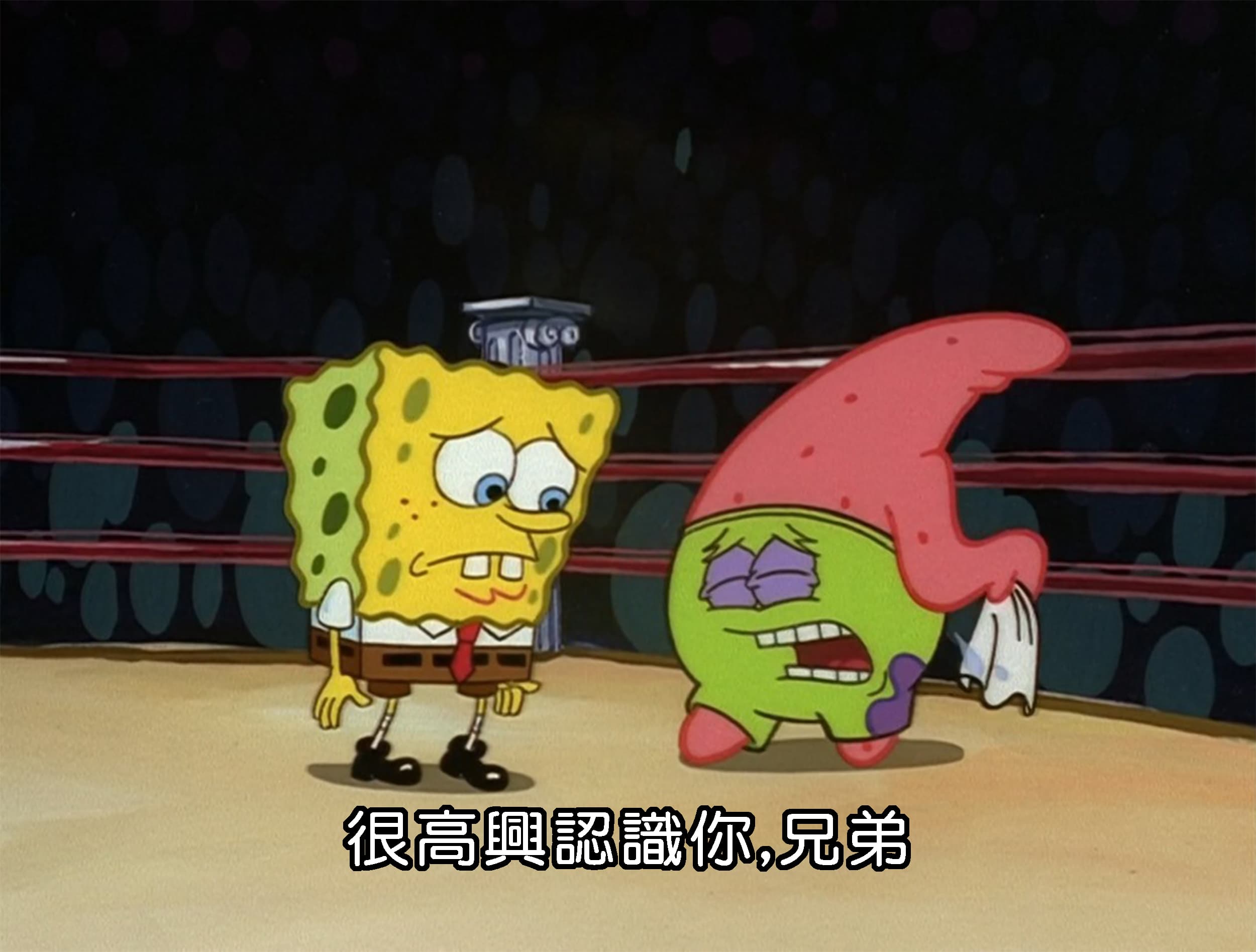 很高興認識你 兄弟