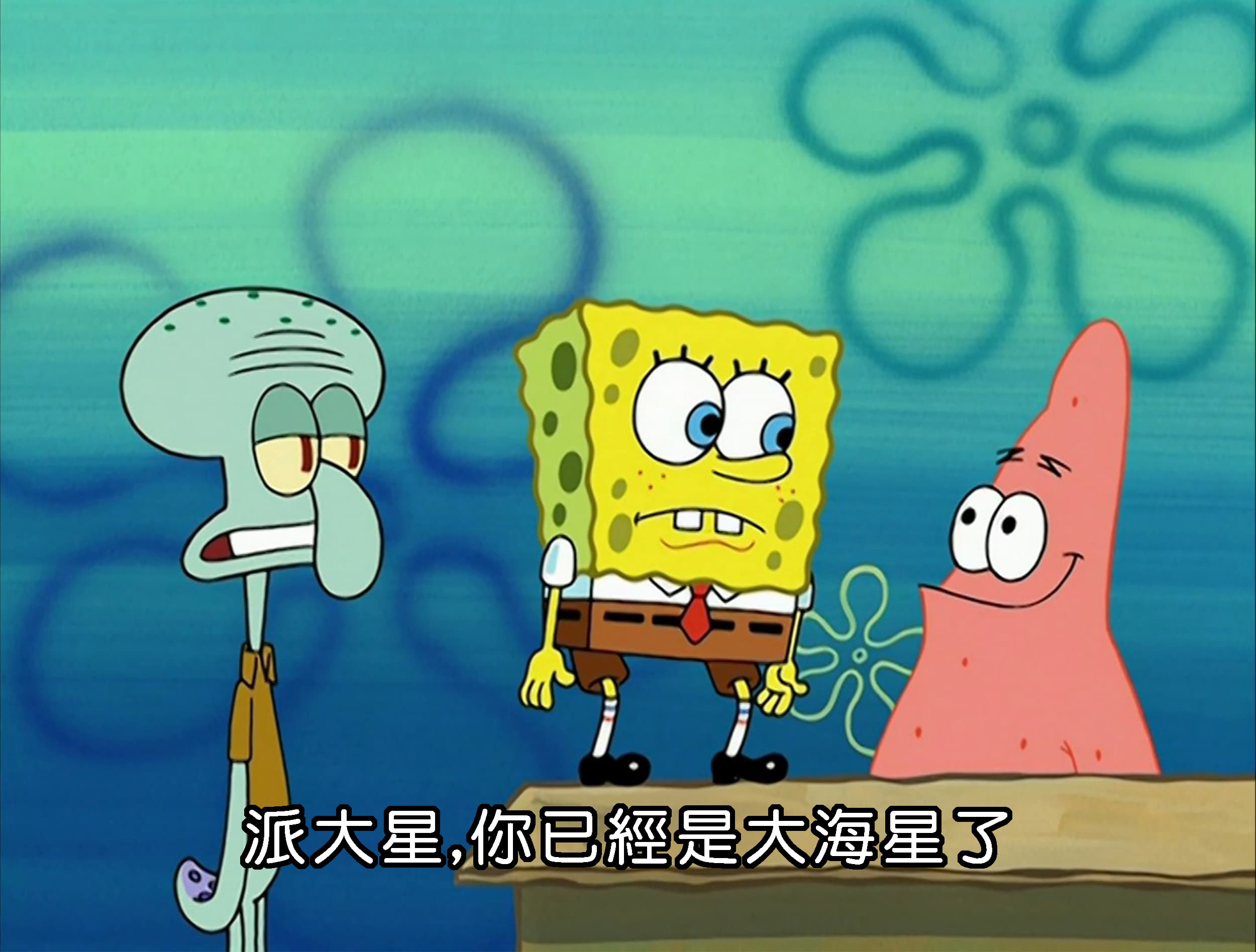 派大星 你已經是大海星了