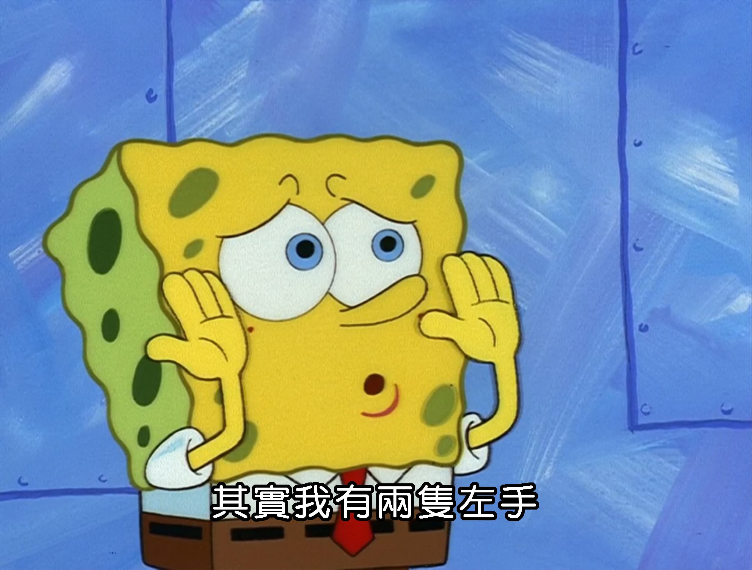 其實我有兩隻左手