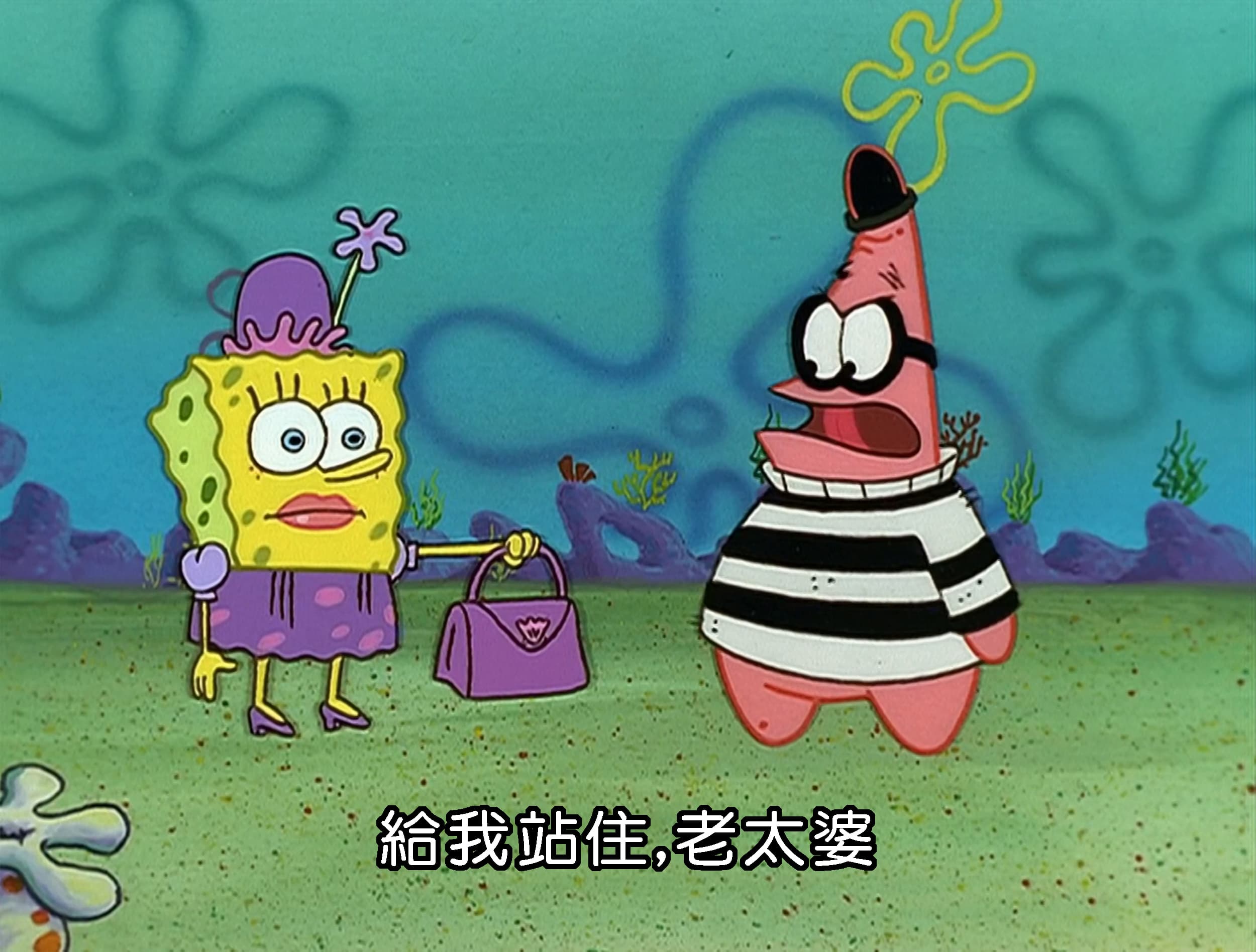 給我站住 老太婆