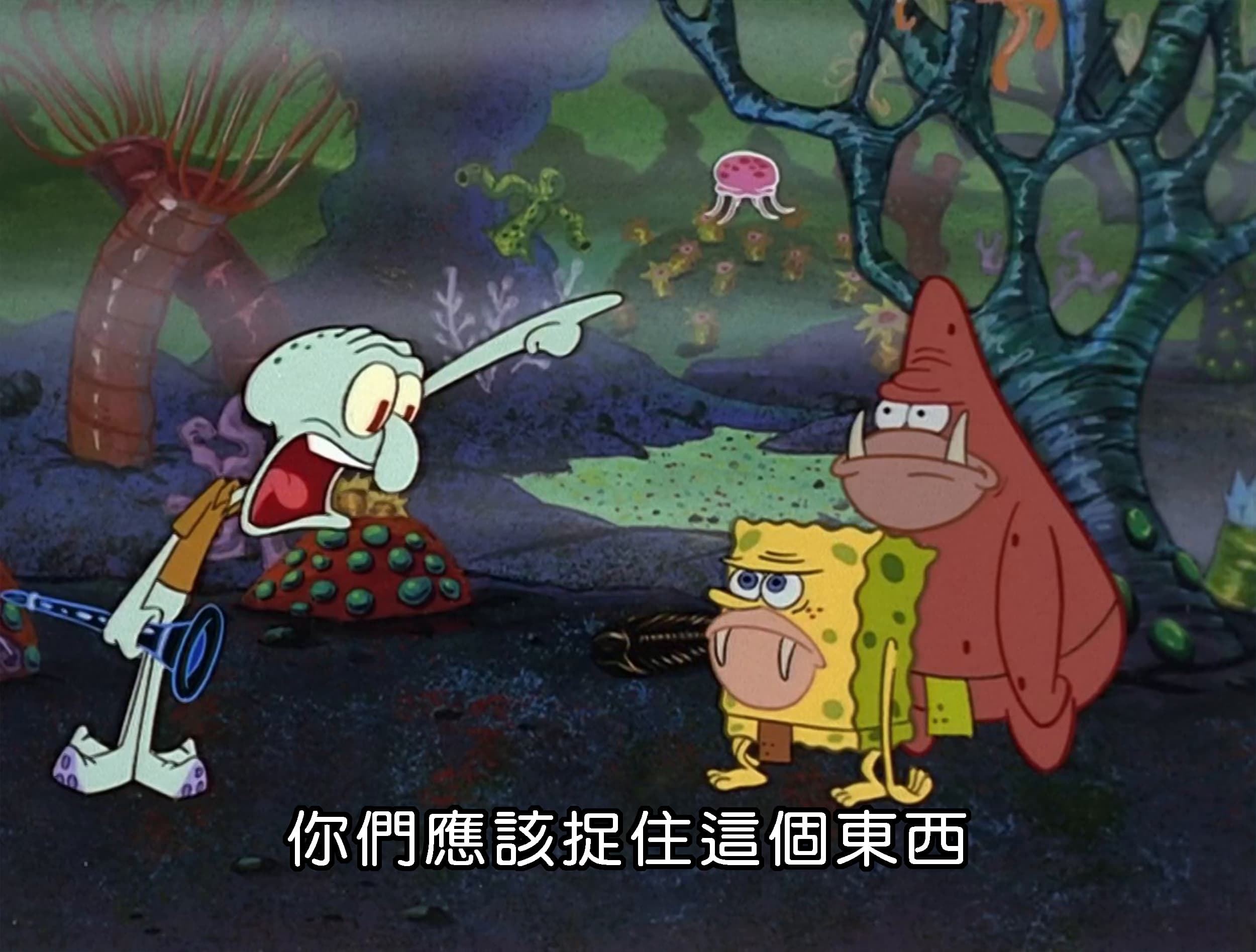 你們應該捉住這個東西