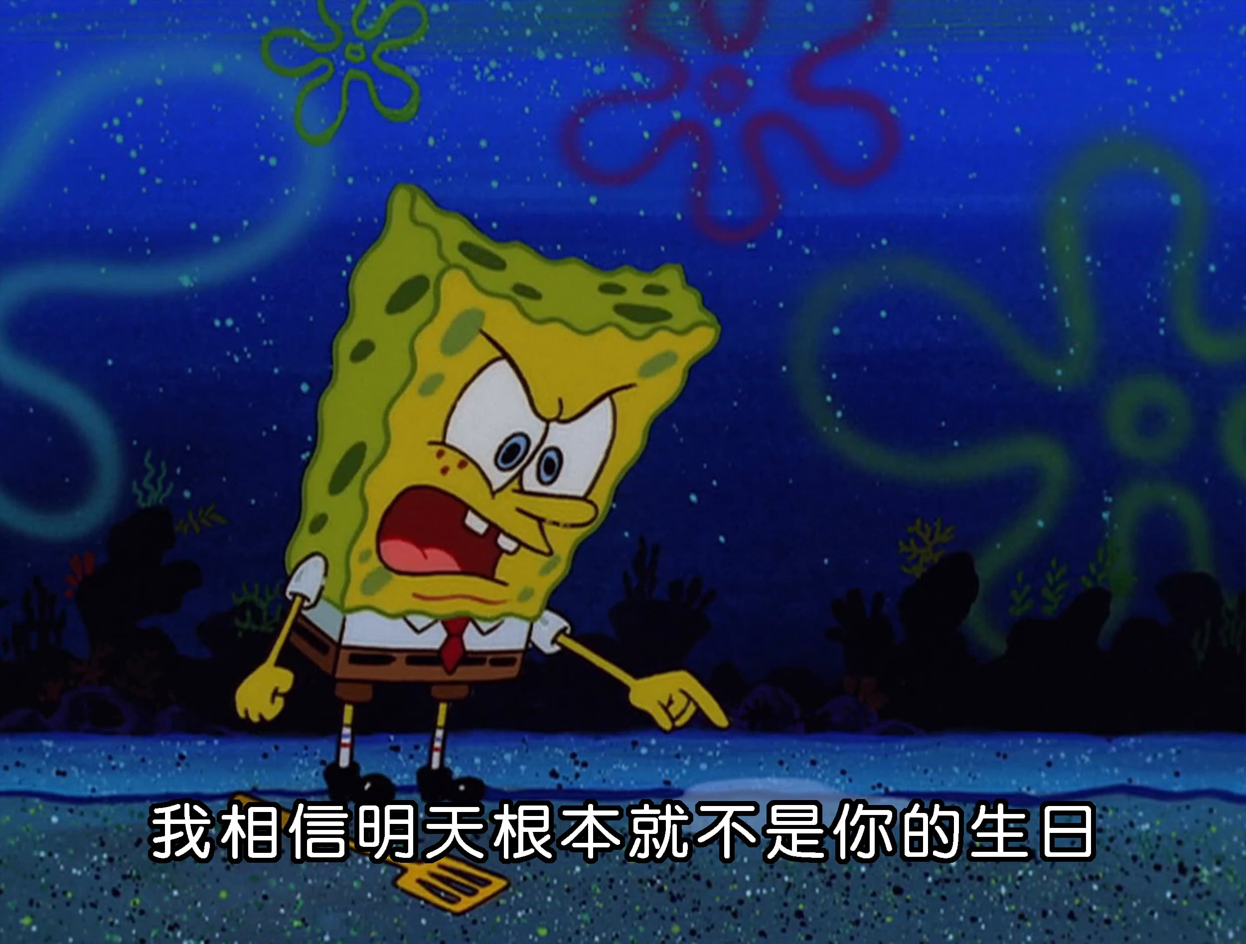 我相信明天根本就不是你的生日