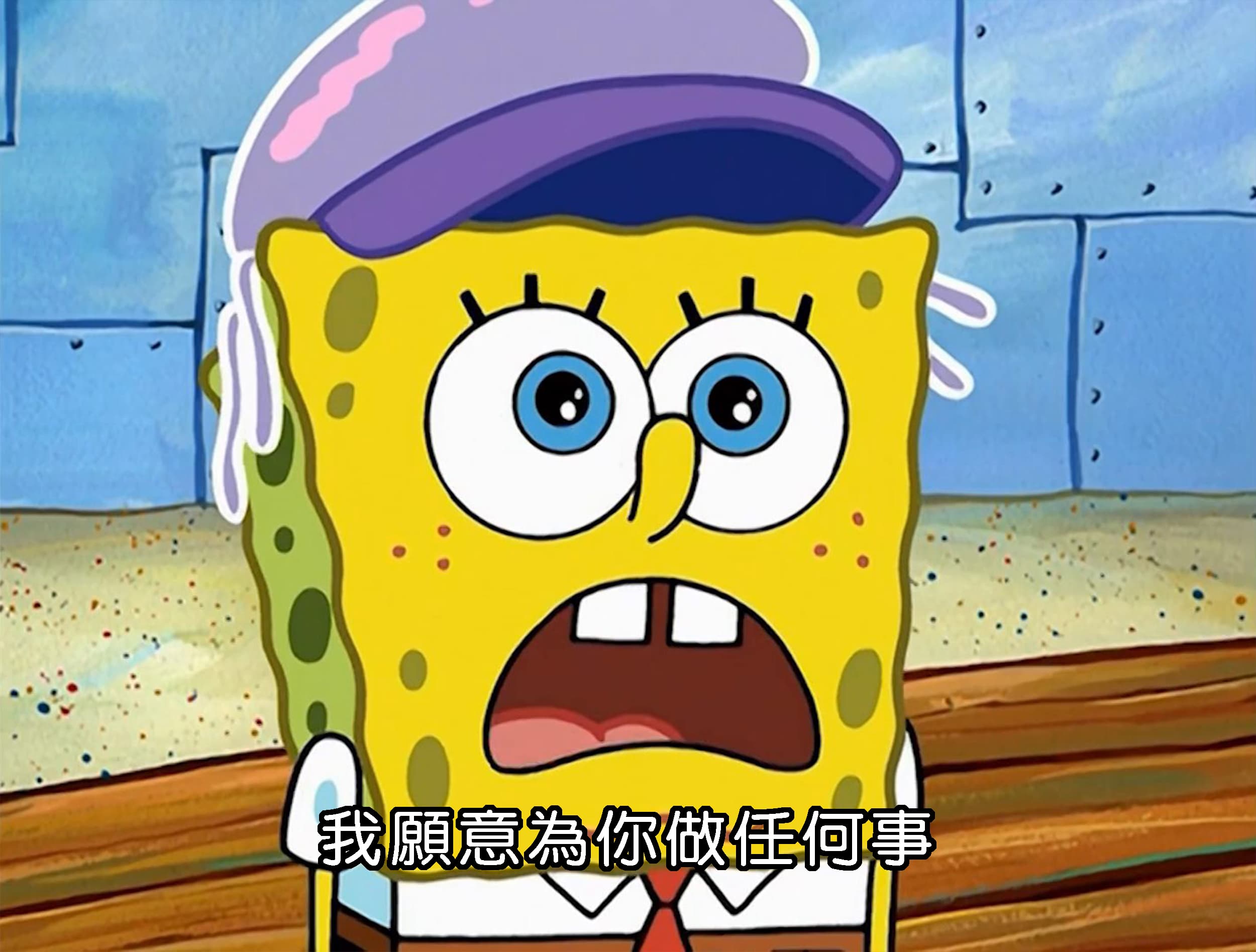 我願意為你做任何事