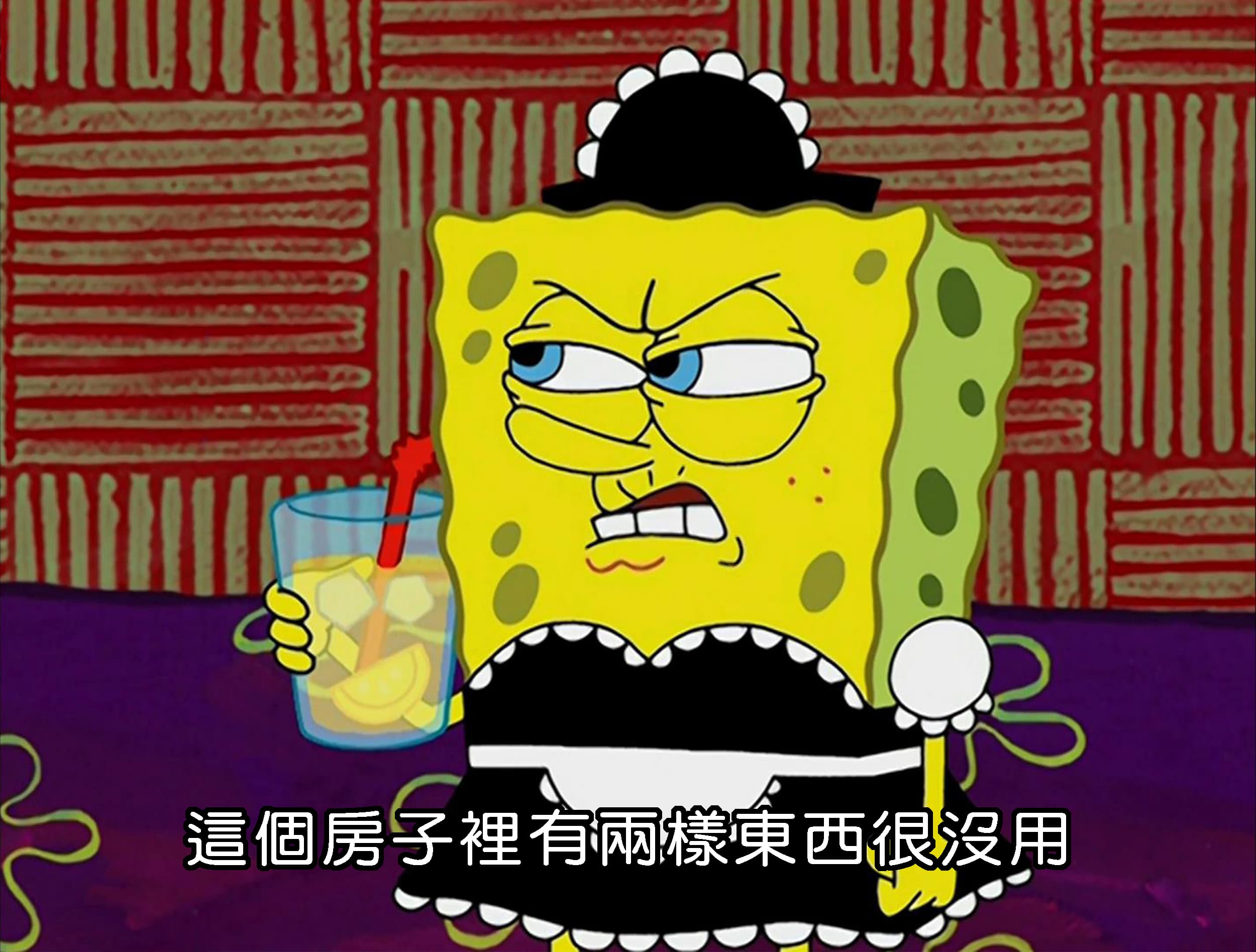 這個房子裡有兩樣東西很沒用