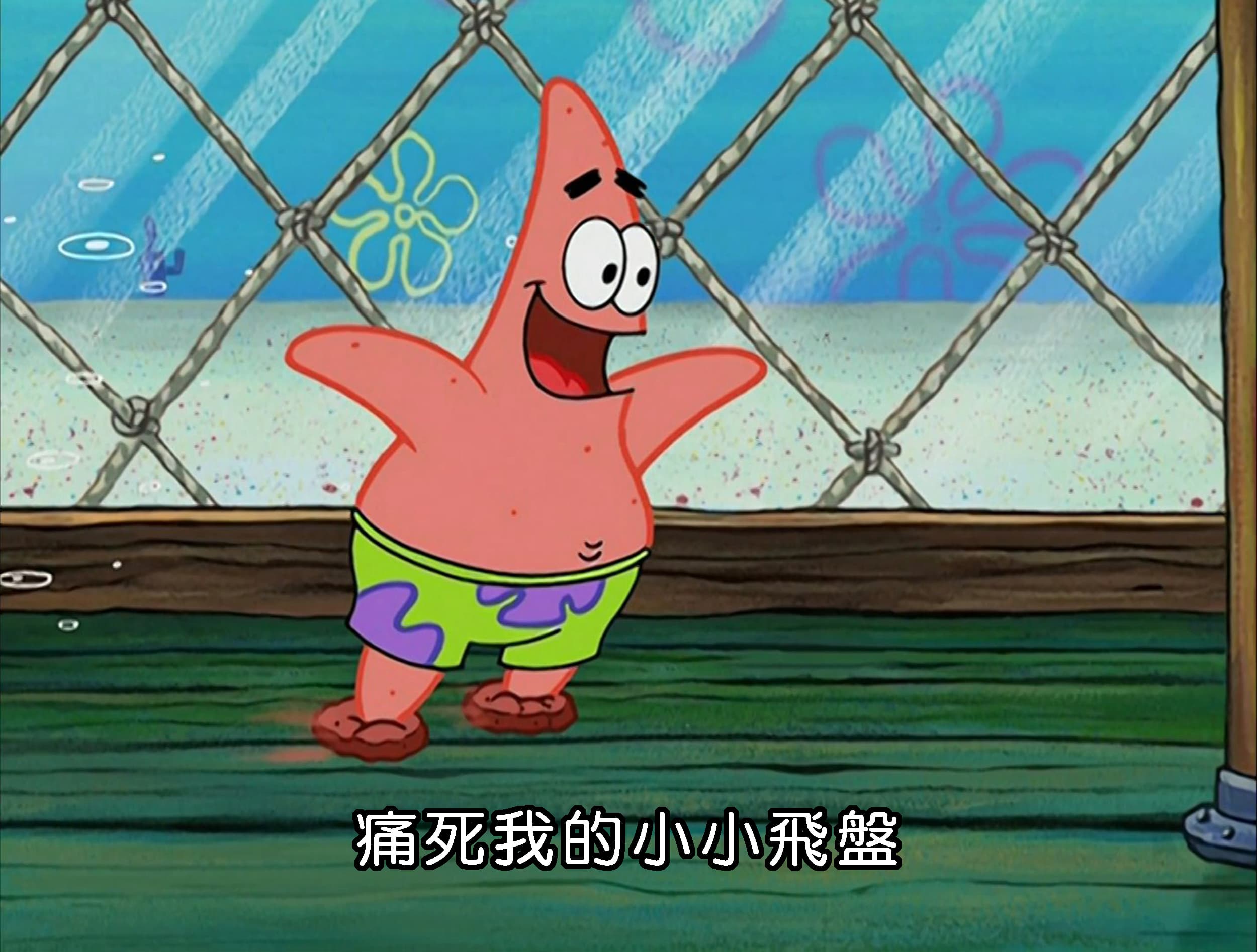 痛死我的小小飛盤