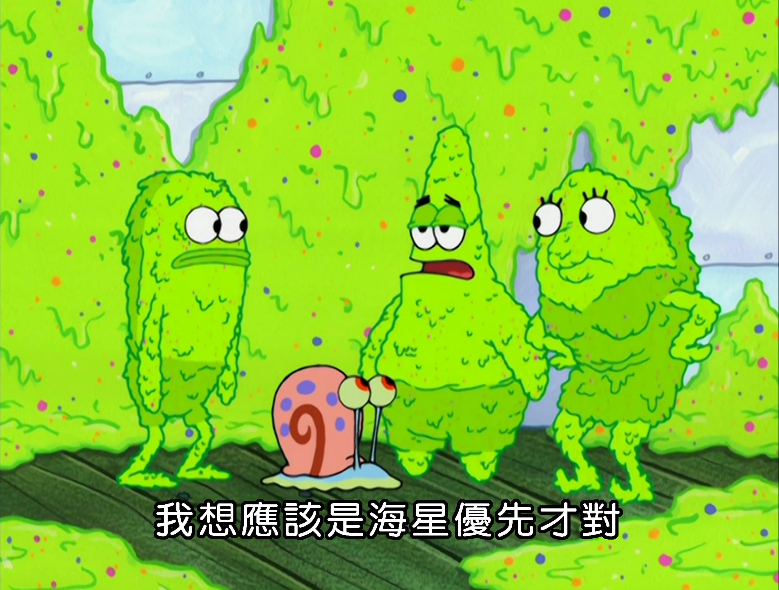 我想應該是海星優先才對