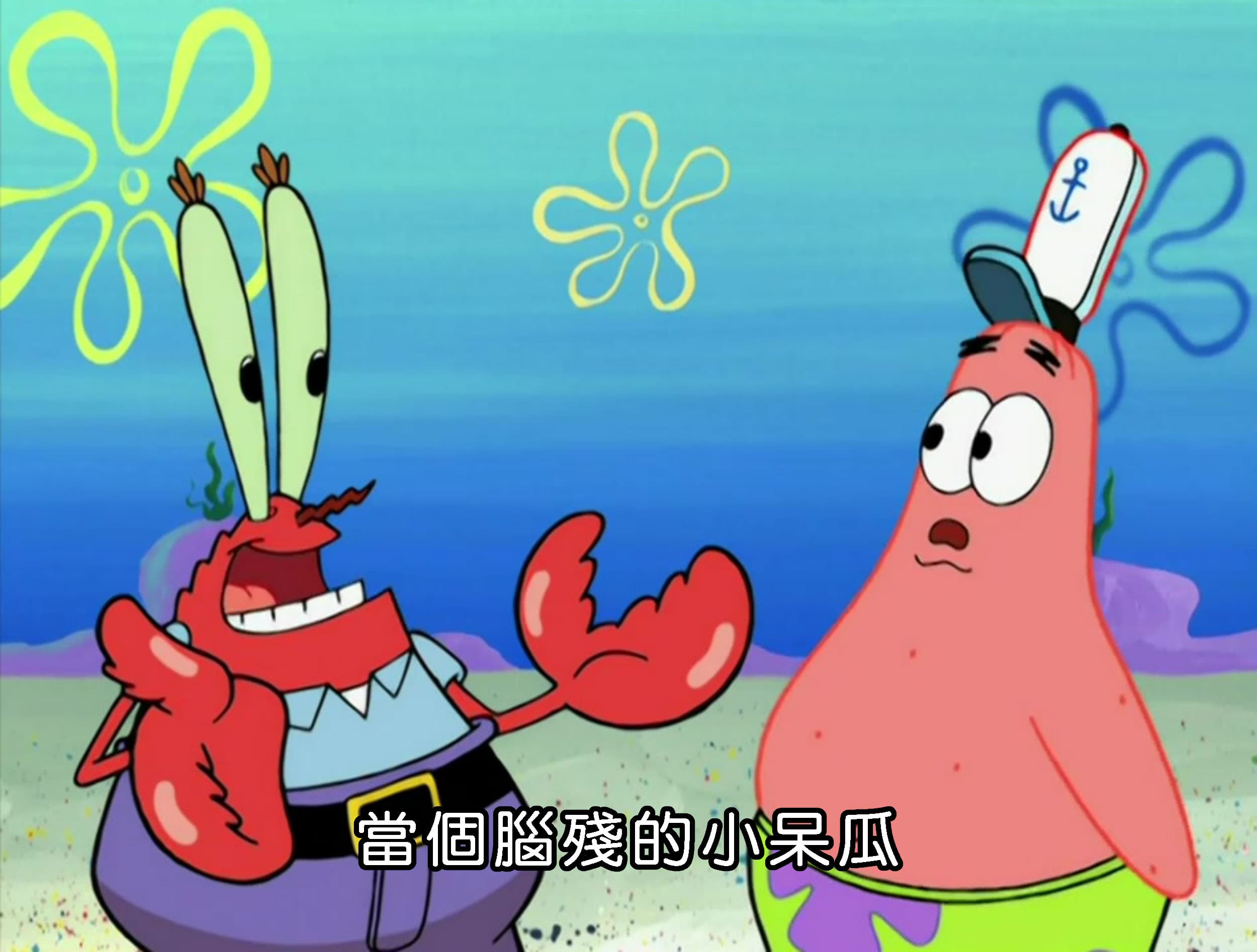 當個腦殘的小呆瓜