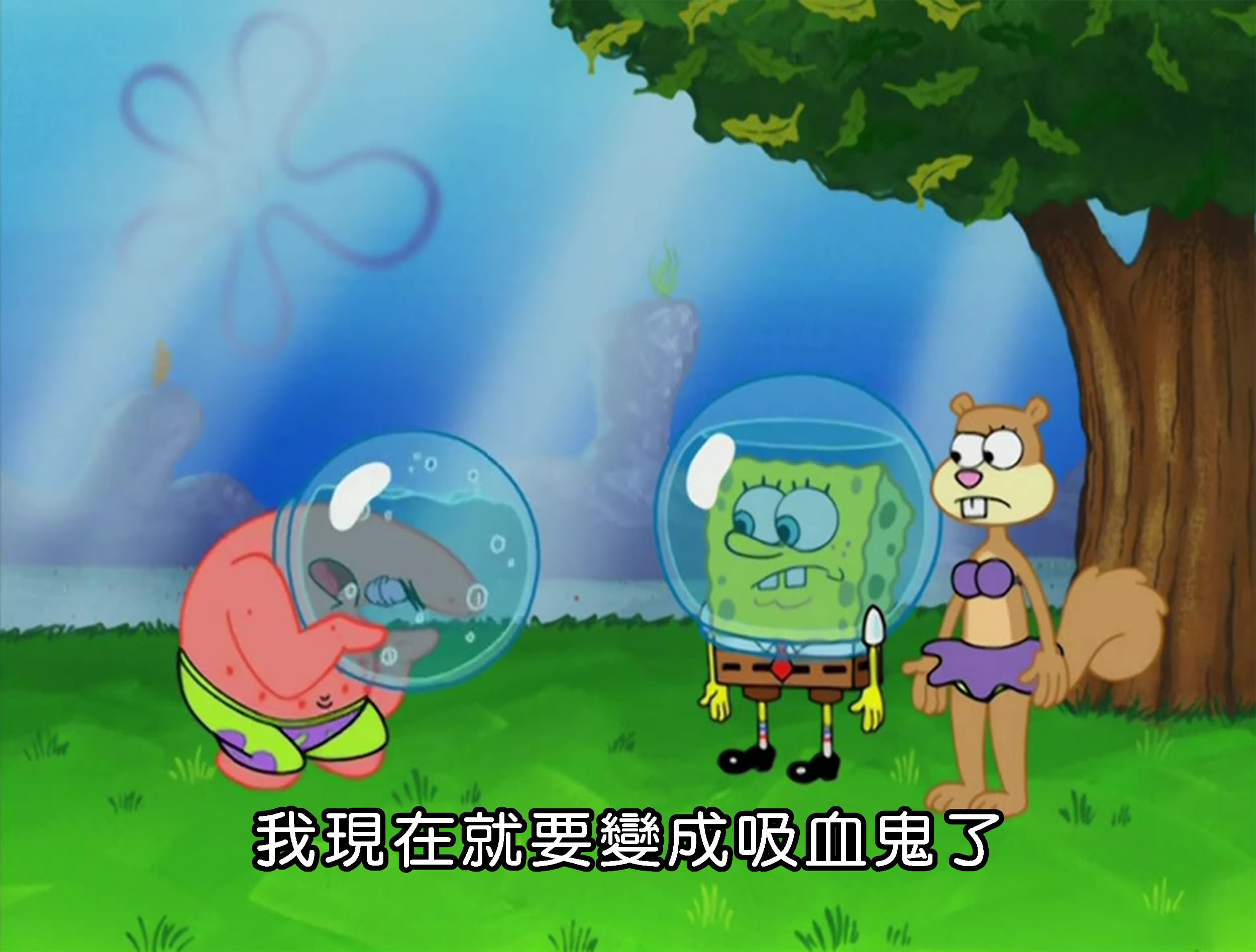 我現在就要變成吸血鬼了