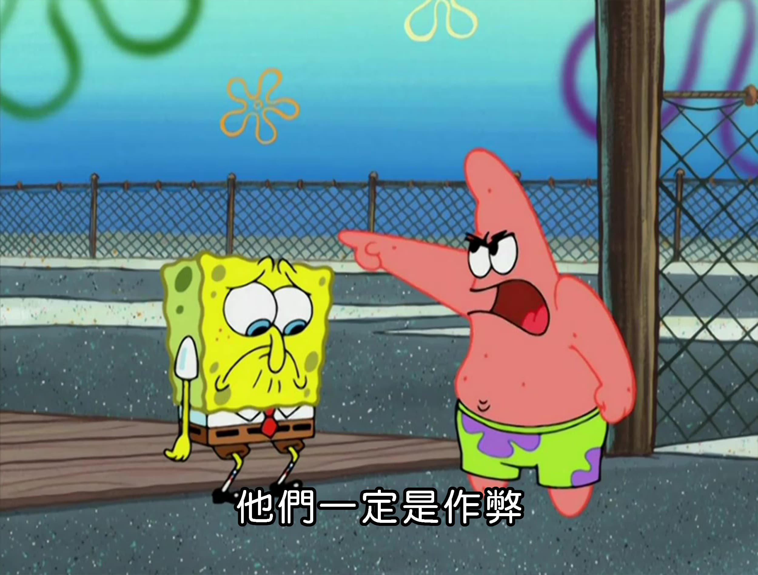 他們一定是作弊