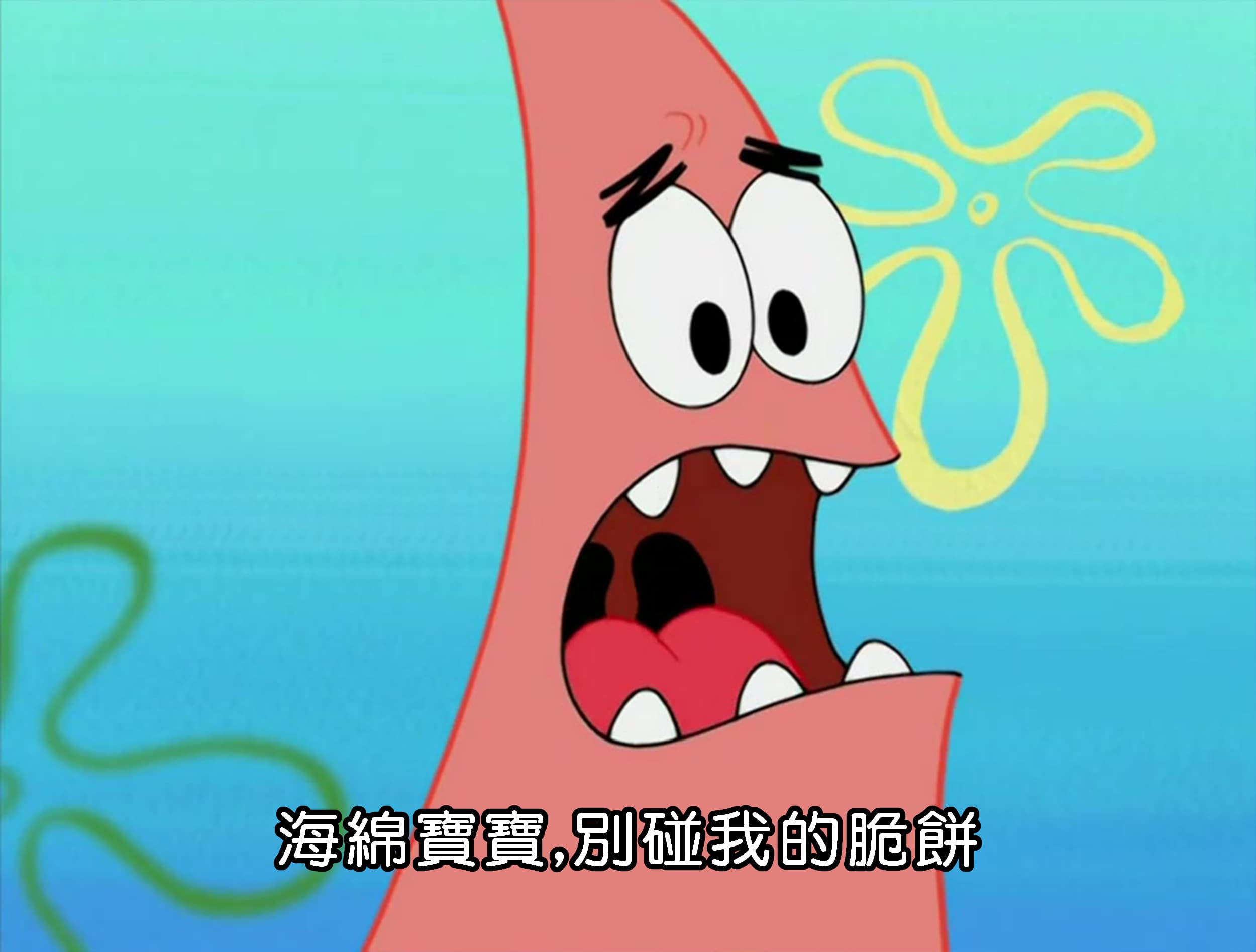 海綿寶寶 別碰我的脆餅