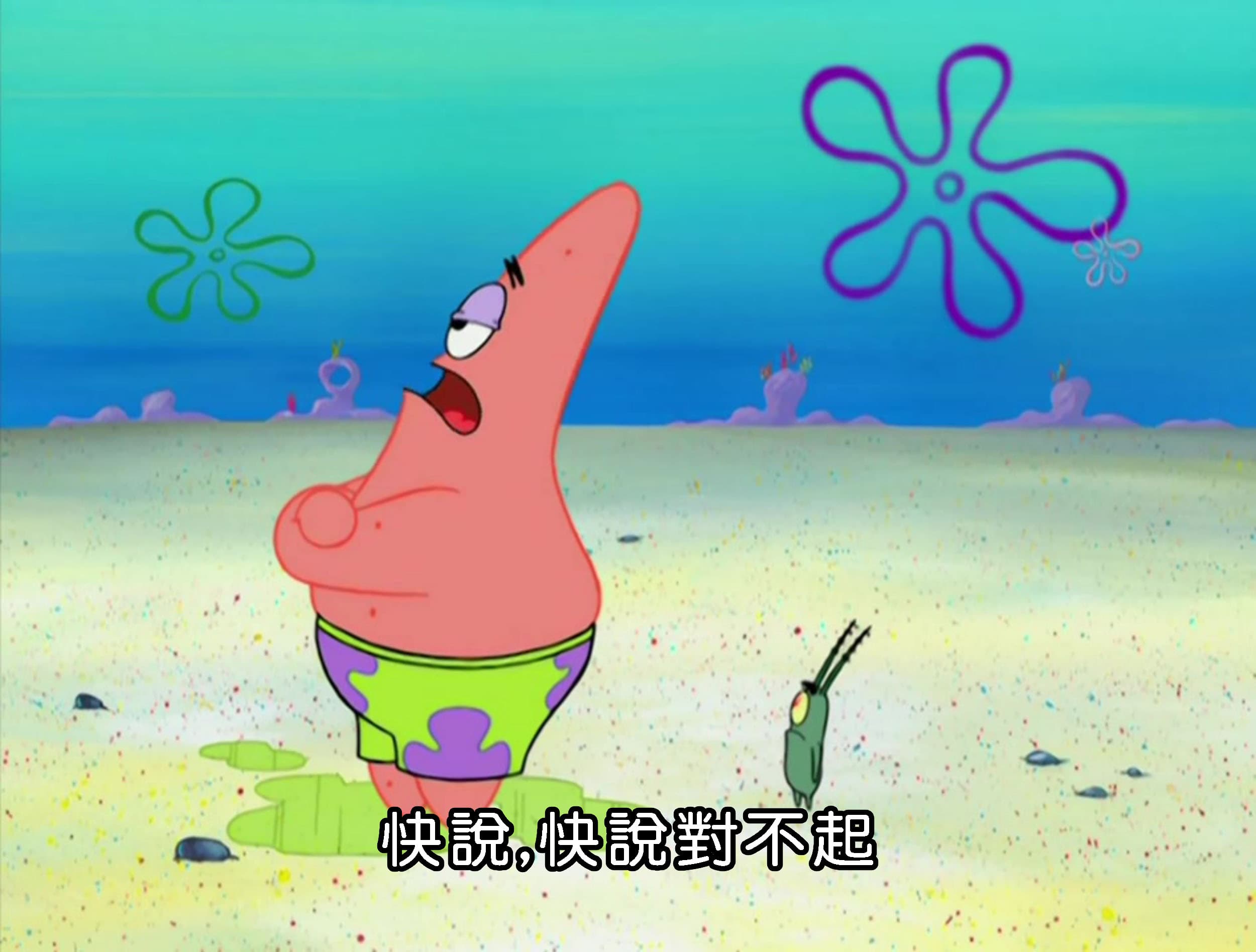 快說 快說對不起